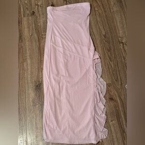 Charlotte Russe Light Pink Pencil Skirt